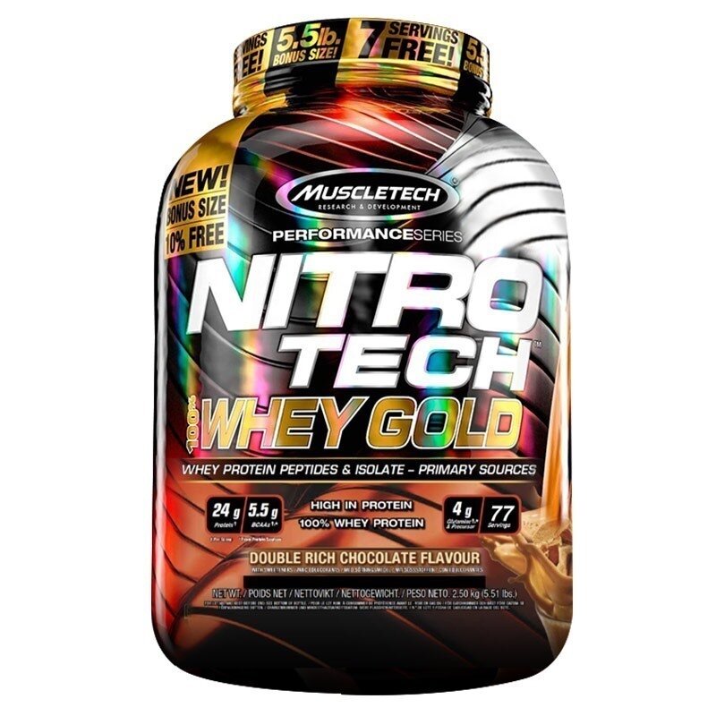 Muscletech Nitrotech %100 Whey Gold Protein