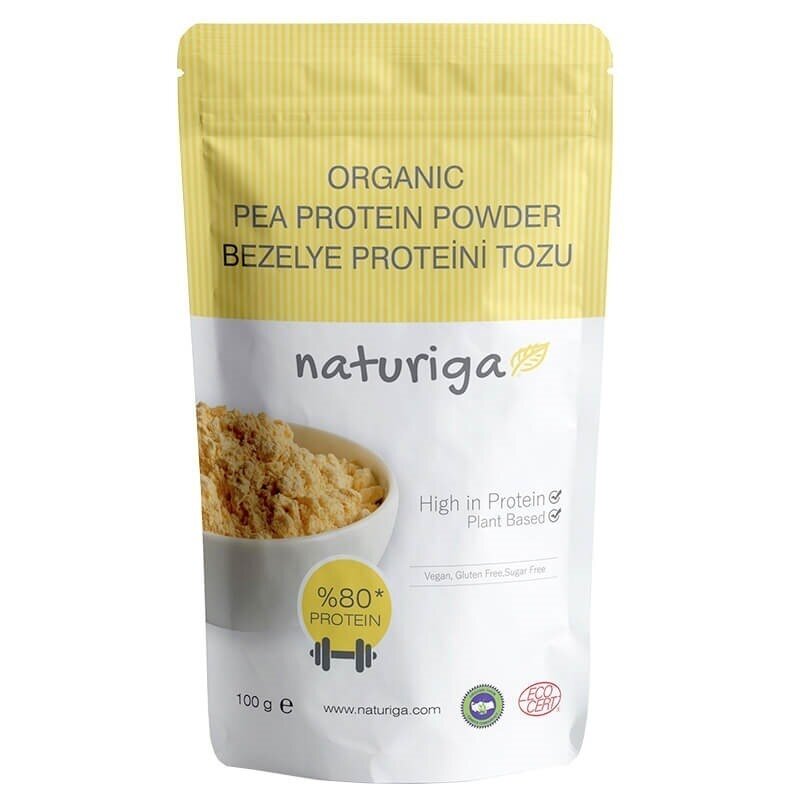 Naturiga Organik Bezelye Proteini Tozu