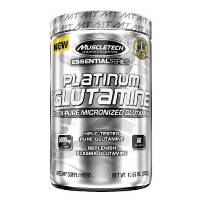 Muscletech Essential Series Platinum %100 Ultra-Pure Micronized Glutamine